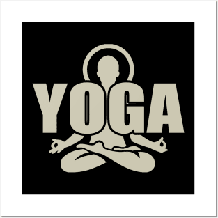 Minimalist Yoga Master Posters and Art